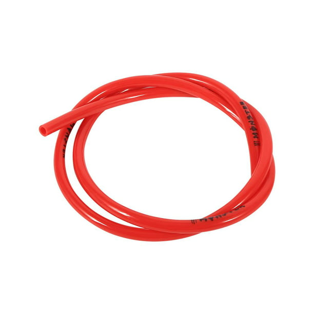 Gas Line Pipe,1M Colorful Fuel Line Pipe Gas Oil Hose Fuel Line Petrol Tube Pipe Replacement Replacement Replacement Replacement for Motorcycle Dirt Pit Bike ATV Red 